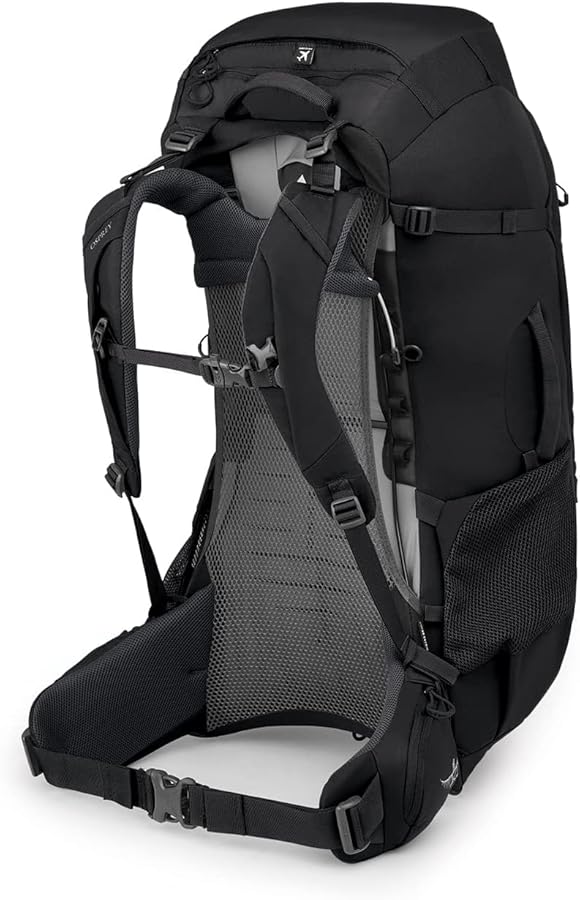 OSPREY オスプレイ ファーポイント55 ファーポイント55トラベルパック(ブラック): オスプレー
